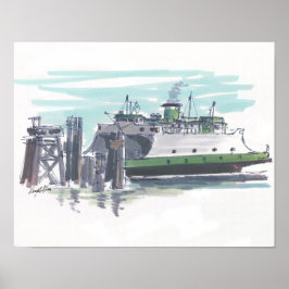 Keystone Ferry Poster