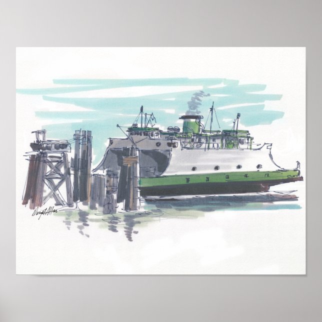 Keystone Ferry Poster (Framsidan)