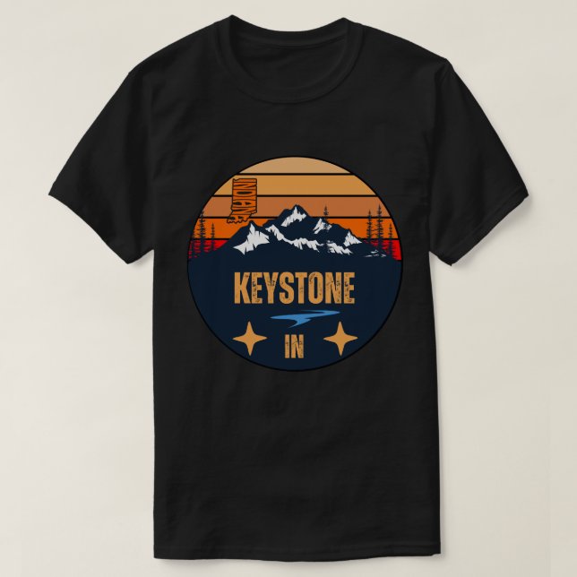Keystone, Indiana T Shirt (Design framsida)
