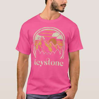 Keystone Mountas Colorado Hiking utomhus Vintag T Shirt