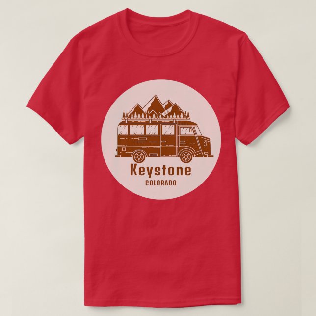 Keystone ski Colorado 6 T Shirt (Design framsida)