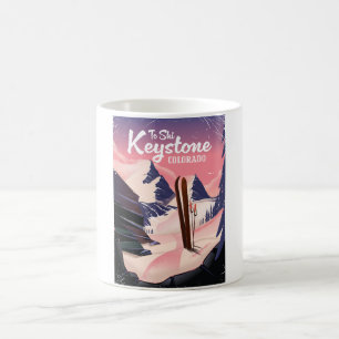 Keystone to ski kaffemugg