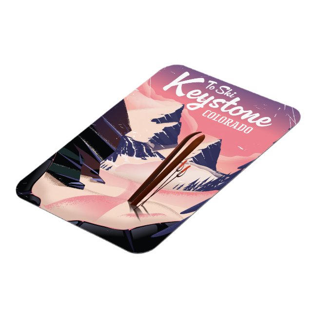 Keystone to ski magnet (Vänstra Sidan)