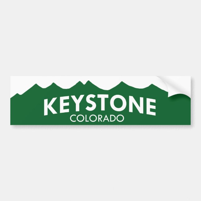 KeystoneColorado bildekal (Framsidan)