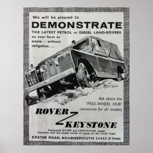 Keystonedemonstrationsaffisch Poster