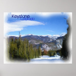 Keystonen Colorado målar affischen Poster