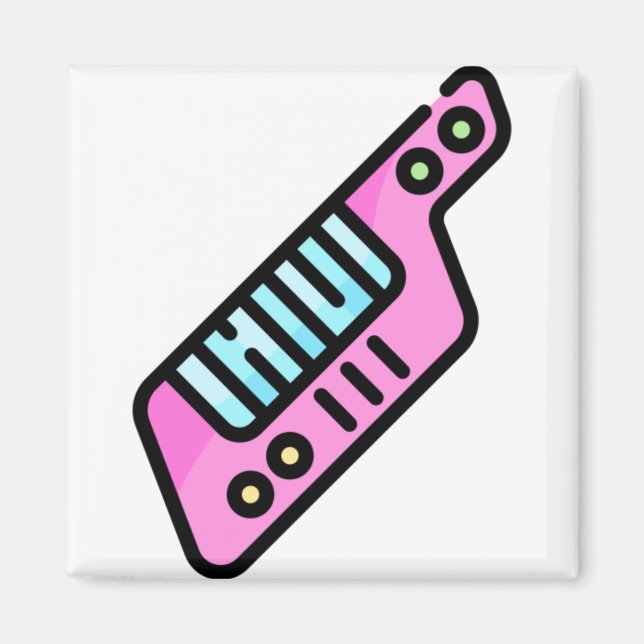 Keytar Magnet (Framsidan)