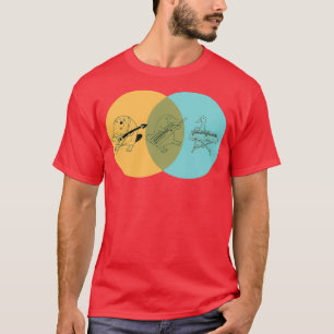 Keytar Platypus Venn Diagram OGB T Shirt
