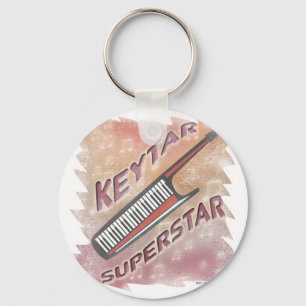 Keytar Superstar Nyckelring
