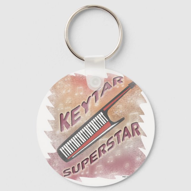 Keytar Superstar Nyckelring (Framsida)