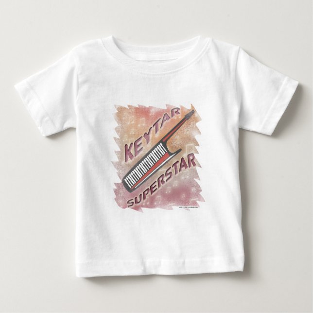Keytar Superstar T-shirt (Framsida)