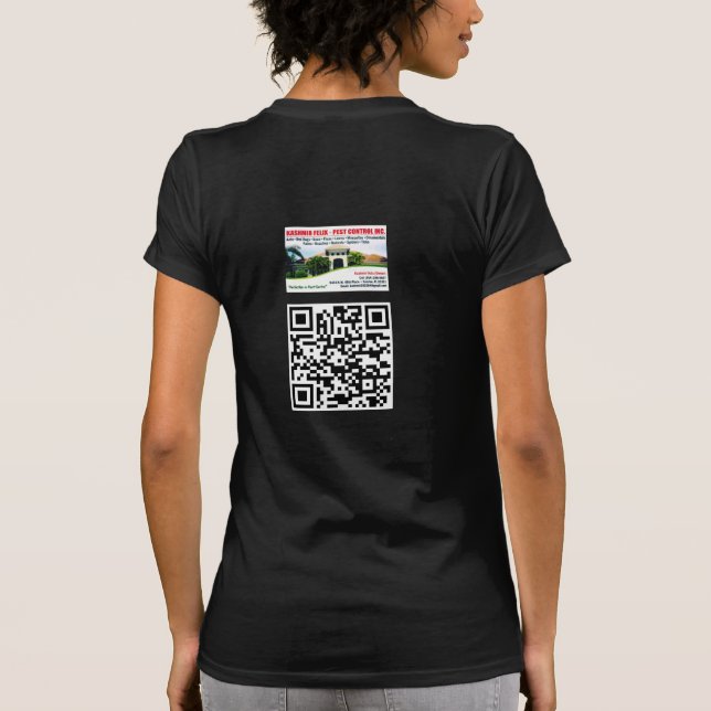 KFPC QR (Womens Polo) 2 T Shirt (Baksida)