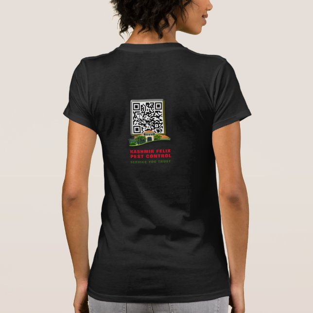 KFPC QR (Women's T-Shirt) uppdaterad T Shirt (Baksida)