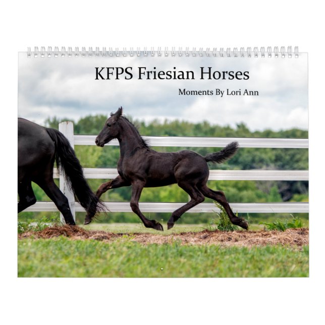 KFPS Friesian Horses Kalender (Omslag)