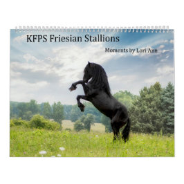 KFPS Friesian Stallion Calendar Kalender