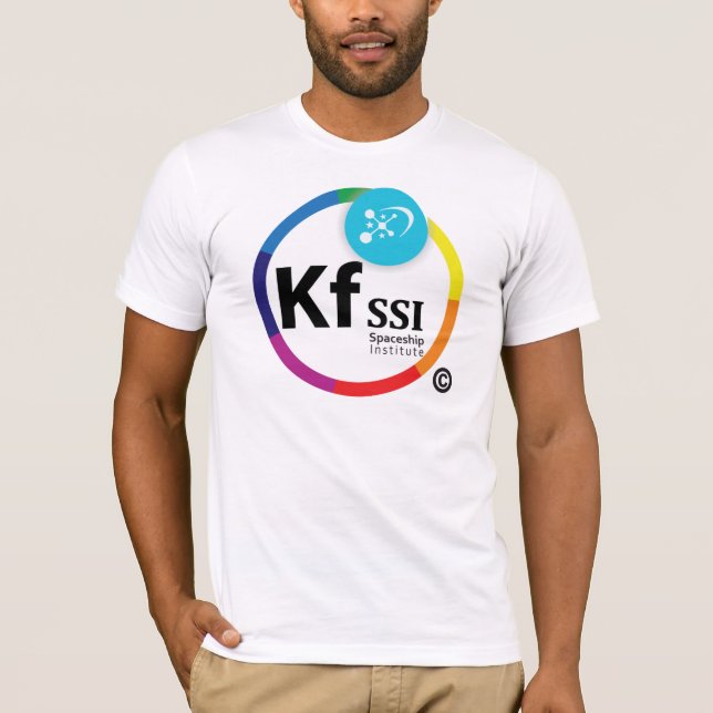 KFSSI-logotyp på bomullsT-tröja T-shirt (Framsida)