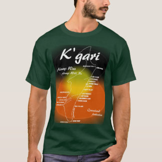 Kgari i sina sanna färger rolig t shirt