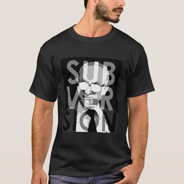Kgb Defector Yuri Bezmenov Ideological Subversion T Shirt (Framsida)