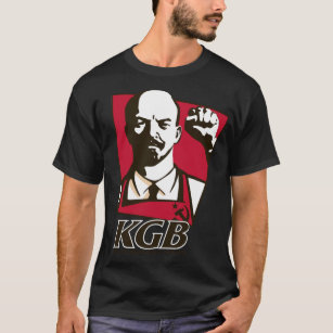 KGB Lenin Putin SovjetRyssland Propaganda NKVD Rev T Shirt