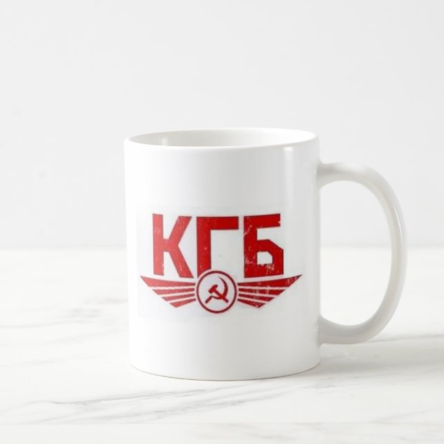 KGB-ryss Kaffemugg (Höger)