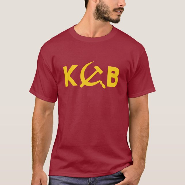 KGB-t-skjorta Tee Shirt (Framsida)