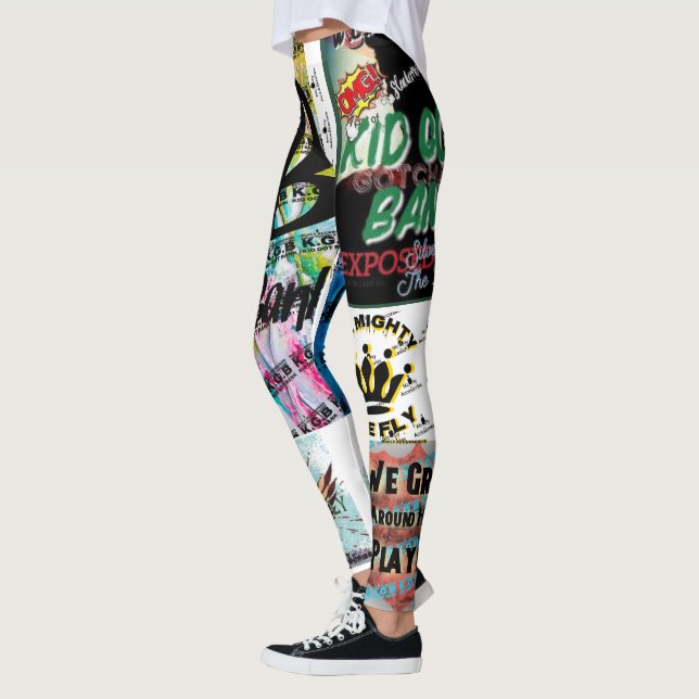 KGB vi granind här runt henne... Leggings (Vänster)