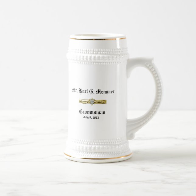 Kgm-Groomsmanmuggar Sejdel (Höger)