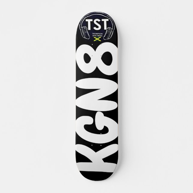 KGN 8 JMT 7 3/4" Skateboarddäck Mini Skateboard Bräda 18,5 Cm (Framsida)