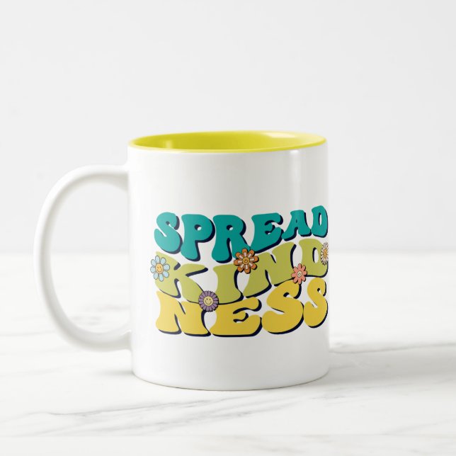 KGroovy Mugg | Spread Kindness Ceramic Mugg | (Vänster)