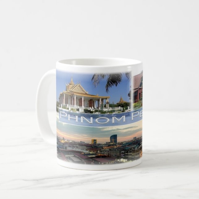 KH Kambodja - Phnom Penh - Kaffemugg (Framsida vänster)