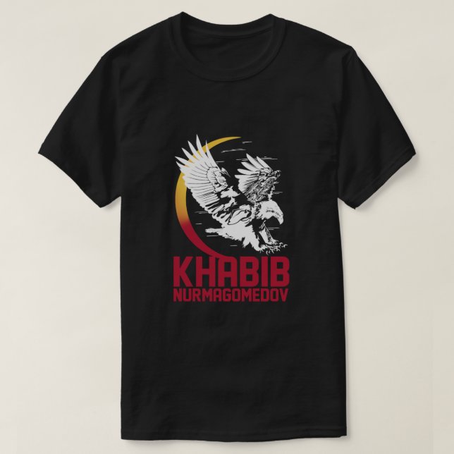 Khabib Nurmagomedov Eagle T Shirt (Design framsida)