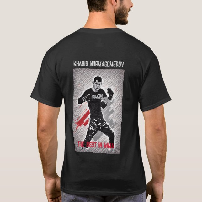 khabib plantmagomedov t shirt (Baksida)