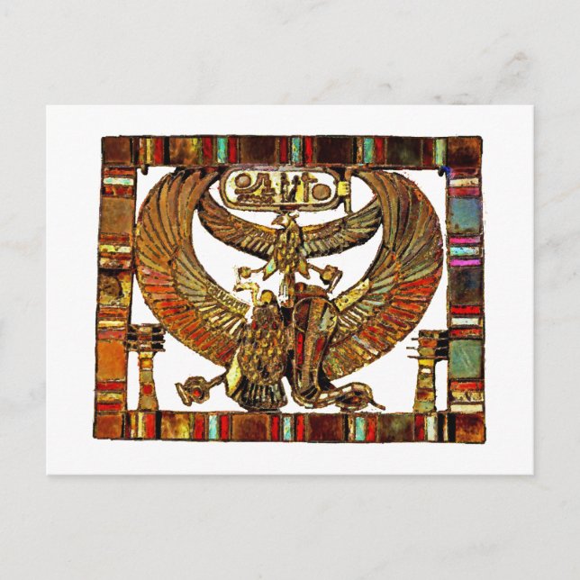 Khaemwasets skatt vykort (Framsida)