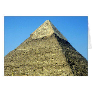 khafers topppyramid hälsningskort