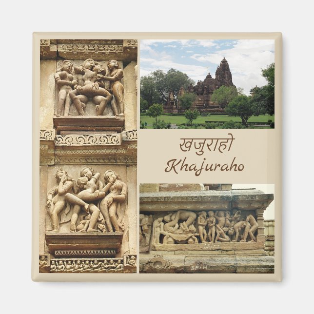 Khajuraho Magnet (Framsidan)