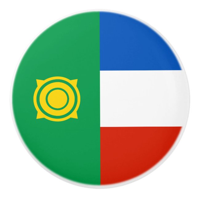 Khakassia Flagga Knopp (Framsidan)