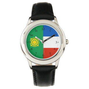 Khakassias flagga armbandsur