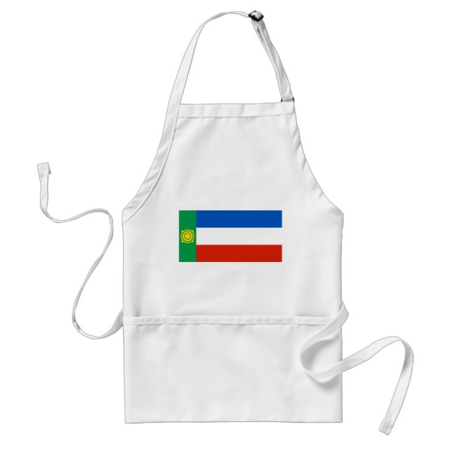 Khakassias flagga förkläde (Framsidan)