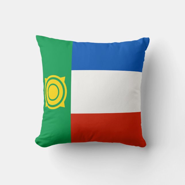 Khakassias flagga kudde (Framsida)