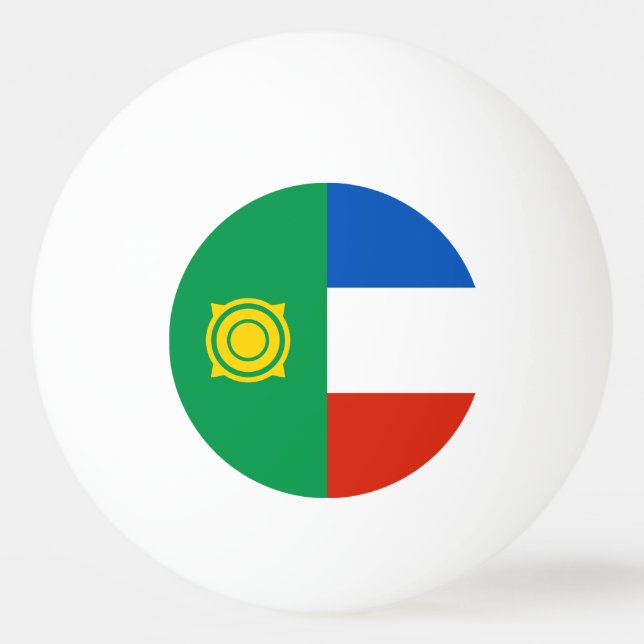 Khakassias flagga pingisboll (Framsidan)