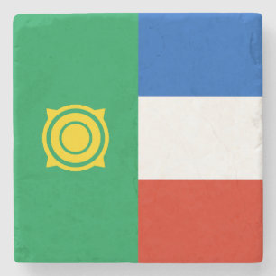 Khakassias flagga stenunderlägg