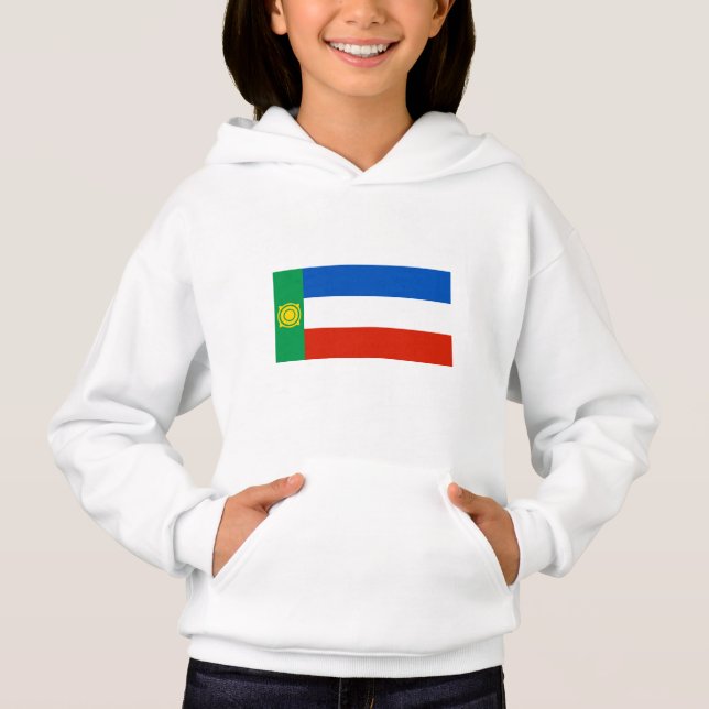 Khakassias flagga t shirt (Framsida)