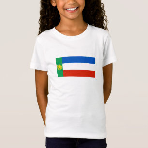 Khakassiens flagga t shirt