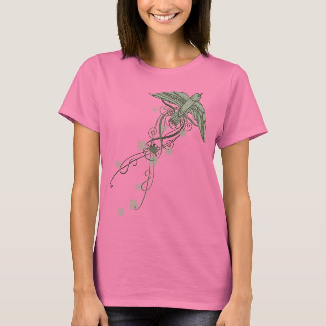 Khaki bunting t-shirt (Framsida)