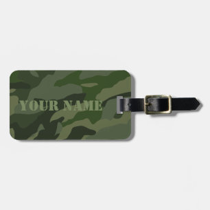 Khaki camouflage bagagebricka