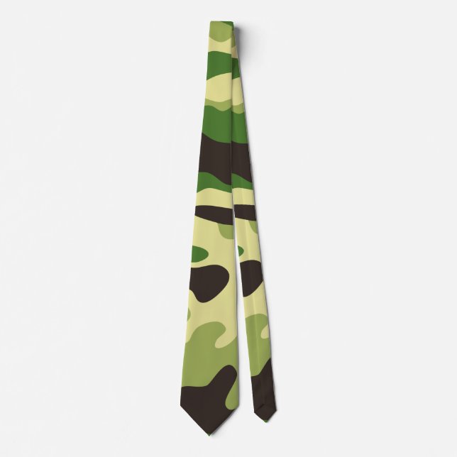 Khaki camouflage mönster slips (Framsida)