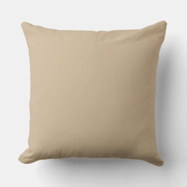 Khaki enfärgad, kudde, enkel, modern, neutral kudde