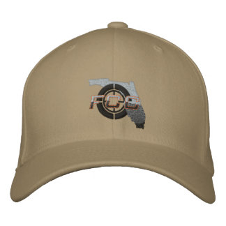 Khaki FCC Embroiderade Cap Broderad Keps