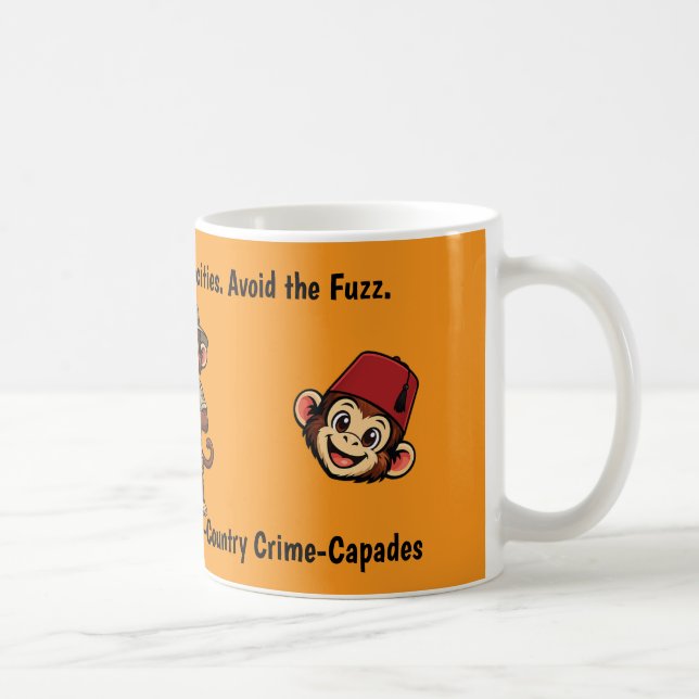 Khaki Macaque kaffekopp (Höger)