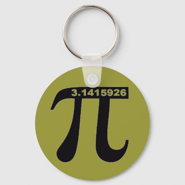Khaki Pi Keychain Nyckelring (Framsida)
